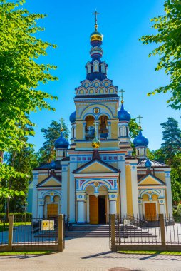Majori, Jurmala, Letonya 'daki Ortodoks Kilisesi.