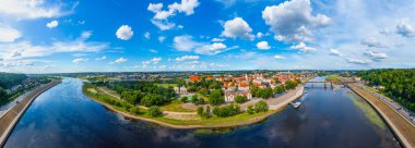 Eski Kuana, Litvanya 'nın Panorama manzarası.