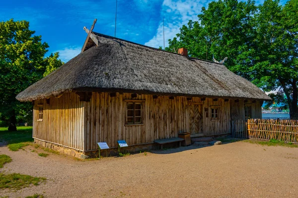 Openluchtmuseum Litouwse Stad Klaipeda — Stockfoto