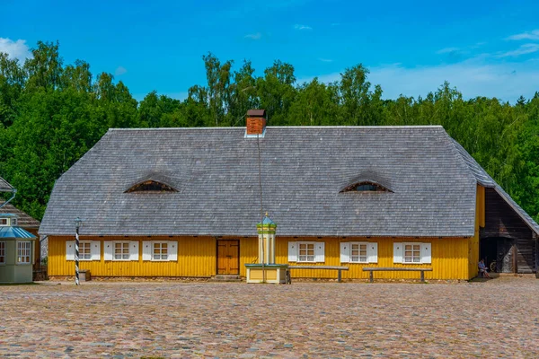 Das Ethnographische Freilichtmuseum Litauens Kaunas — Stockfoto