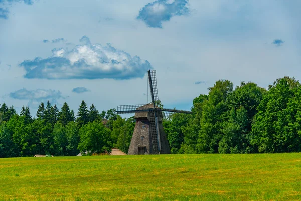 Windmühle Ethnographischen Freilichtmuseum Litauens Kaunas — Stockfoto