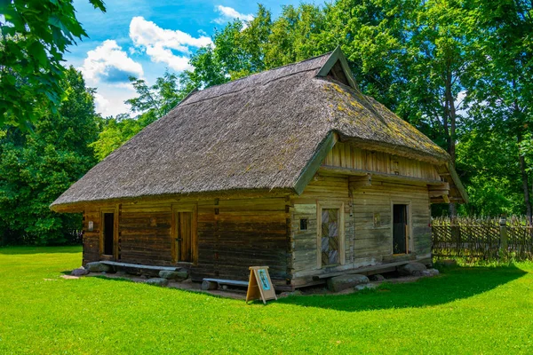 Casa Rural Museo Etnográfico Aire Libre Lituania Kaunas —  Fotos de Stock