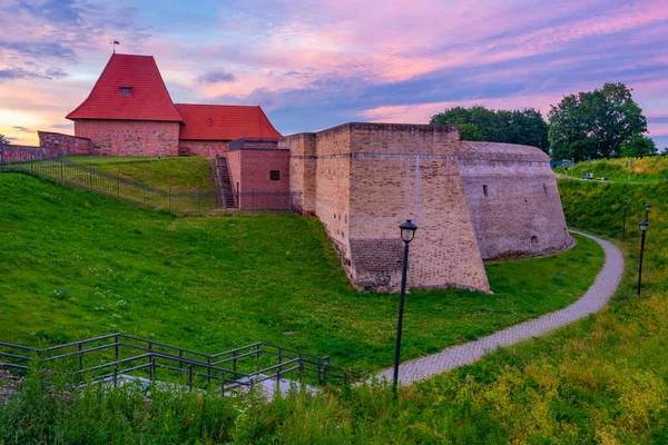 Vilnius Litvanya Daki Vilnius Savunma Duvarının Kalesi — Stok fotoğraf