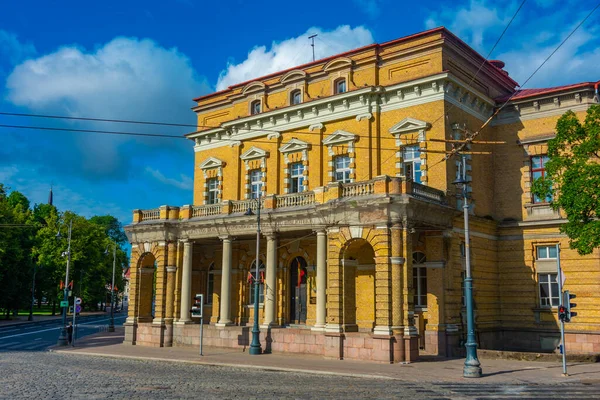 Litván Tudományos Akadémia Wroblewski Könyvtára Vilniusban — Stock Fotó