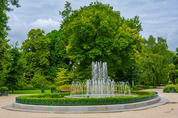 Den Bernardinska Trädgården Bernardinu Sodas Den Litauiska Huvudstaden Vilnius — Stockfoto