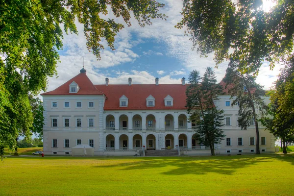 stock image View of Birzai Castle in Lithuania.