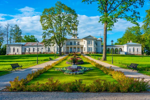 Astravas Manor Ciudad Lituana Birzai — Foto de Stock