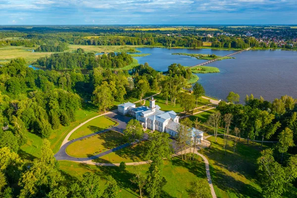 Astravas Manor Dans Ville Lituanienne Birzai — Photo