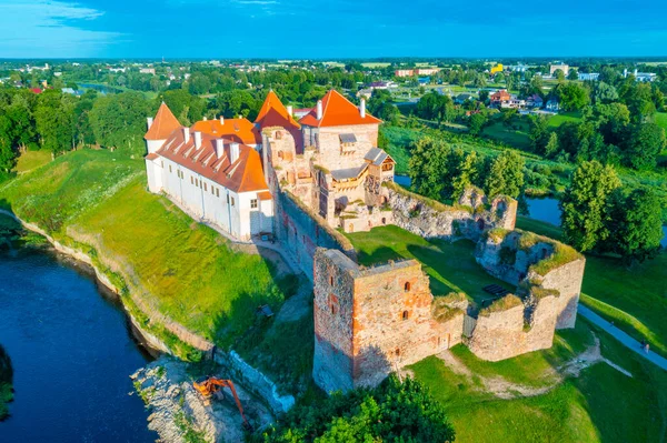 Museum Der Burg Bauska Lettland — Stockfoto