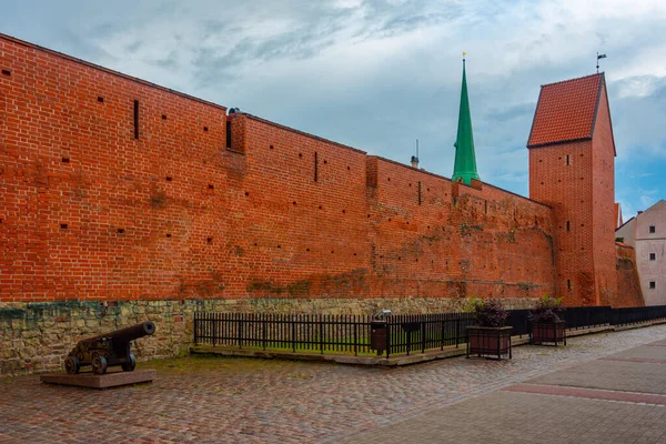 Antigua Fortificación Capital Letona Riga —  Fotos de Stock