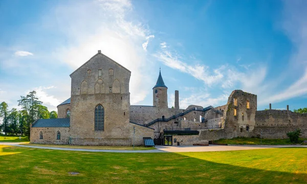 stock image View of Haapsalu Castle in Estonia.