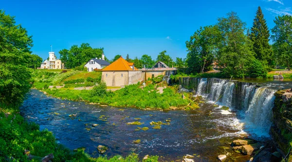 Wodospad Keila Joa Keila Juga Estonii — Zdjęcie stockowe