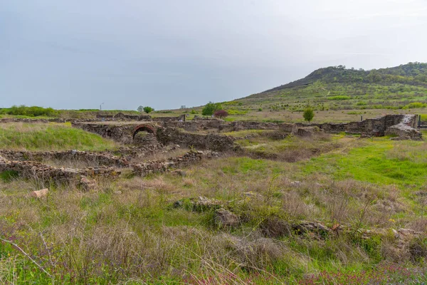 Ruins Thracian Town Kabile Yambol Bulgaria — Stock Photo, Image