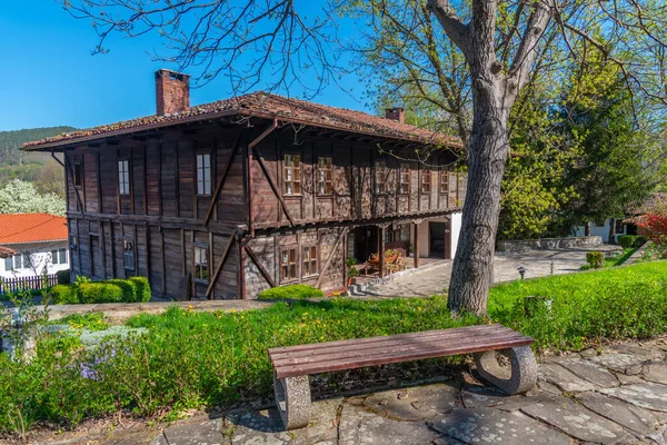 Traditional Houses Daskalolivnitsa Historical Complex Elena Bulgaria — Stock Photo, Image