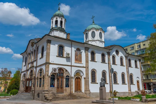 Kyrkan Uspenie Bogorodichno Den Bulgariska Byn Gabrovo — Stockfoto