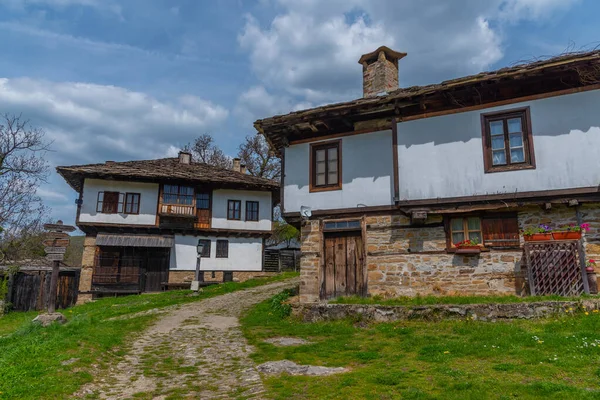 Traditional Old Houses Bozhentsi Architectural Reserve Bulgaria — Stock Photo, Image
