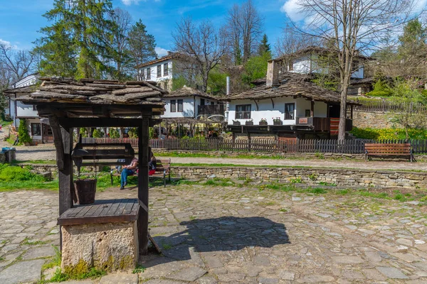 Traditionelle Alte Häuser Architekturreservat Bozhentsi Bulgarien — Stockfoto
