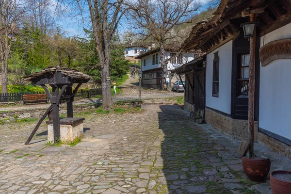 Casas Antiguas Tradicionales Reserva Arquitectónica Bozhentsi Bulgaria — Foto de Stock