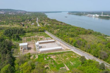 Bulgaristan 'ın Svishtov kenti yakınlarındaki antik Roma kentinde kalıntılar.