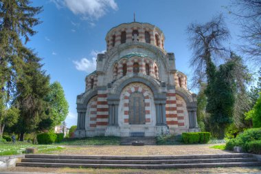 Bulgaristan 'ın Plevne kentinde Aziz George Şapeli.