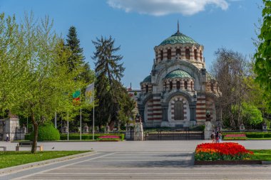 Bulgaristan 'ın Plevne kentinde Aziz George Şapeli.
