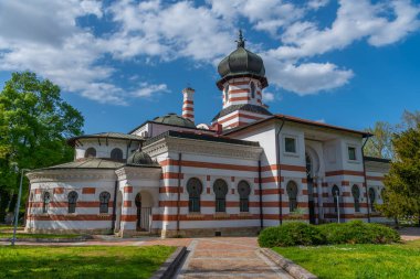 Plevne 'deki eski hamamda sanat galerisi.