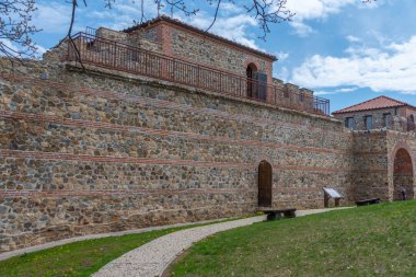 Bulgaristan 'ın Belchin kentindeki Çar Mali Grad kalesi.