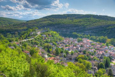 İspanya City Loech 'in Panorama manzarası.