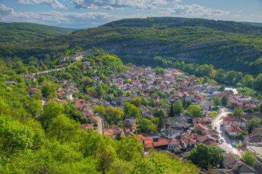 İspanya City Loech 'in Panorama manzarası.