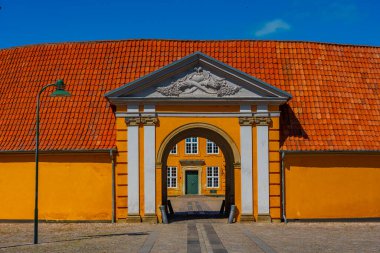Danimarka 'nın Roskilde şehrinde kraliyet konağı.