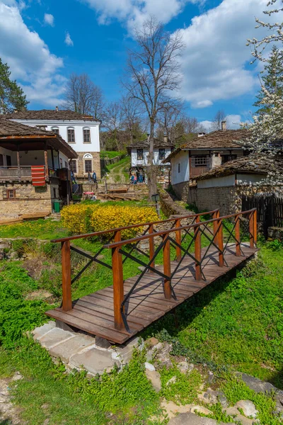 Traditional Old Houses Bozhentsi Architectural Reserve Bulgaria — Stock Photo, Image
