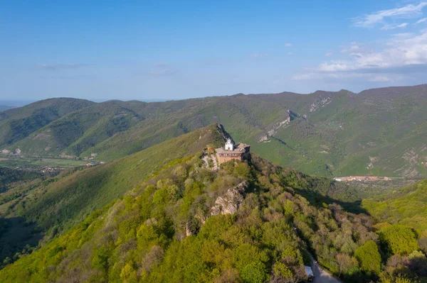 Vista Aérea Del Monasterio Glozhene Cerca Teteven Bulgaria — Foto de Stock