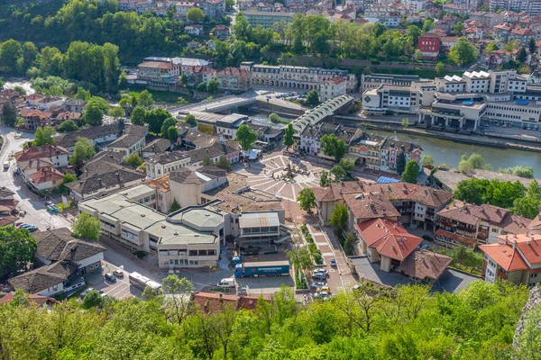 Aerial View Bulgarian City Lovech — Stock Photo, Image