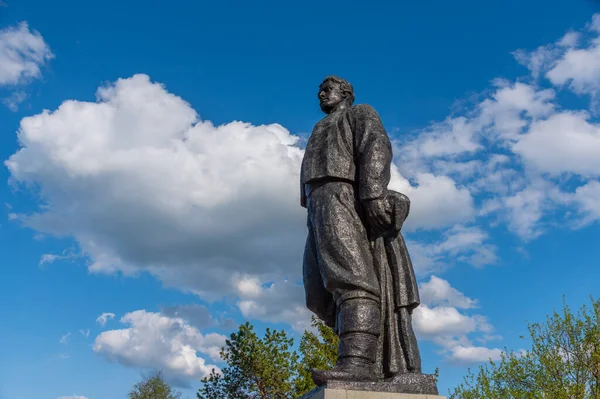 Monument National Hero Vasil Levski Situated Bulgarian City Lovech — Stock Photo, Image