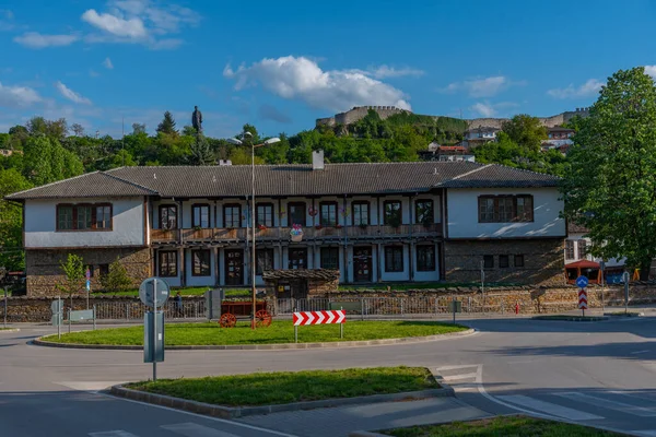 Παραδοσιακά Βουλγαρικά Σπίτια Που Βρίσκονται Στην Παλιά Πόλη Της Lovech — Φωτογραφία Αρχείου