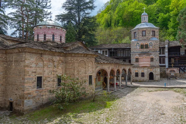 Détail Une Église Située Intérieur Monastère Troyen Bulgarie — Photo