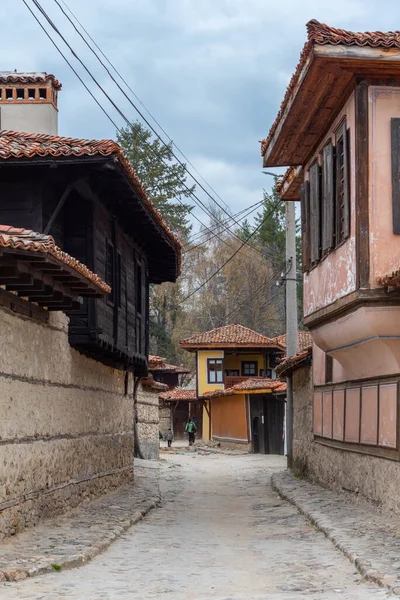 Traditionele Huizen Bulgaarse Stad Koprivshtitsa — Stockfoto