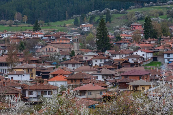 Vista Aérea Ciudad Búlgara Koprivshtitsa — Foto de Stock