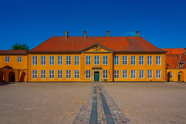 Königliche Villa Zentrum Von Roskilde Dänemark — Stockfoto