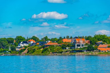 Danimarka, Roskilde kıyısındaki villalar..