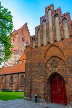 Danimarka 'daki Koge Kilisesi manzarası.