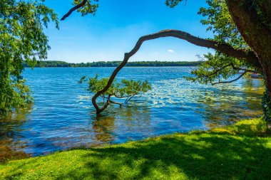 Danimarka 'daki Soro Gölü manzarası.