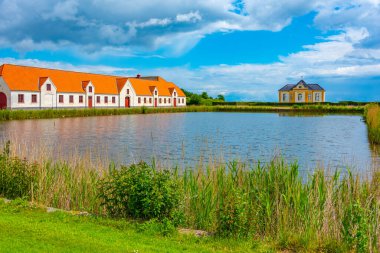 Bir yaz günü Danimarka 'da Valdemar' s Slot.