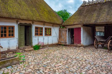 Den Fynske Landsby Odense 'de geleneksel Danimarka mimarisi ile açık hava müzesi.