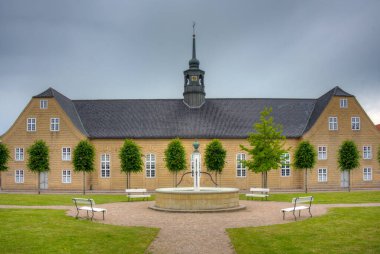 Danimarka 'daki Moravya Kilisesi Christiansfeld.