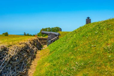 Danimarka 'nın Sonderborg kenti yakınlarında 1864 yılında Prusya ve Danimarka arasındaki savaşı anan Dybbol Banke tarihi mekanı