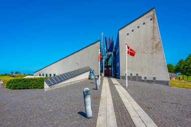 Danimarka 'nın Sonderborg kenti yakınlarında 1864 yılında Prusya ve Danimarka arasındaki savaşı anan Dybbol Banke tarihi mekanı