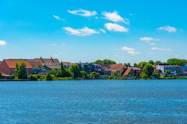 Danimarka 'nın Grasten şehrinin manzarası
