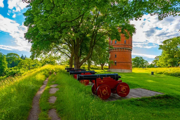 Fortificação Medieval Cidade Dinamarquesa Nyborg — Fotografia de Stock