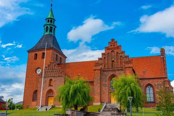 Церковь Пресвятой Богородицы Свендборге — стоковое фото